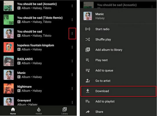 download youtube music with premium