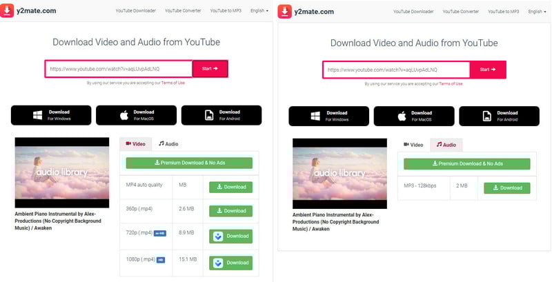 free download youtube video or youtube music on y2mate