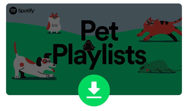 download spotify pet playlist
