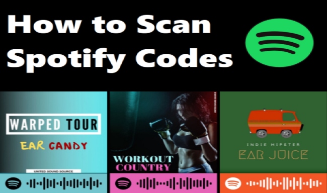 how to scan spotify codes