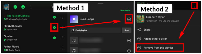 unlike a song on mobile