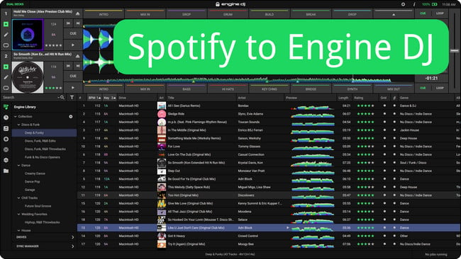 Import Spotify to Engine DJ