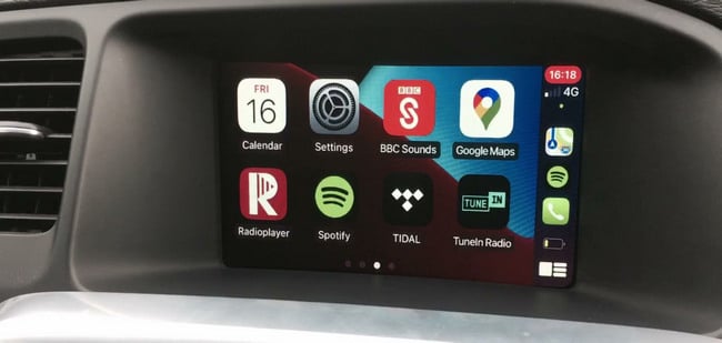 Integrated Tidal App in Car