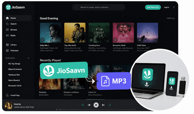 download jiosaavn song to mp3 for free