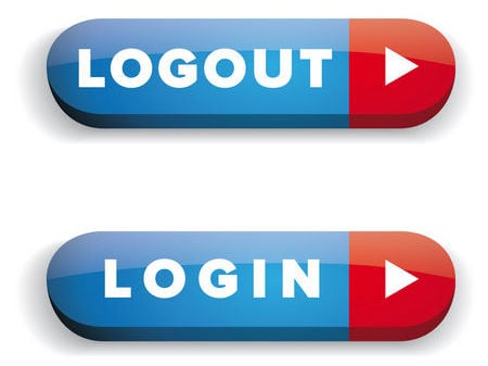 Log Out and Log In