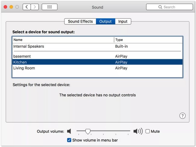 mac computer airplay