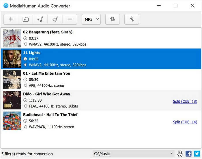 MediaHuman Audio Converter