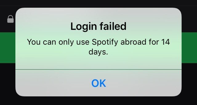 Spotify abroad