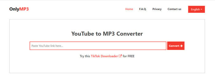 OnlyMP3 YouTube to MP3 Converter