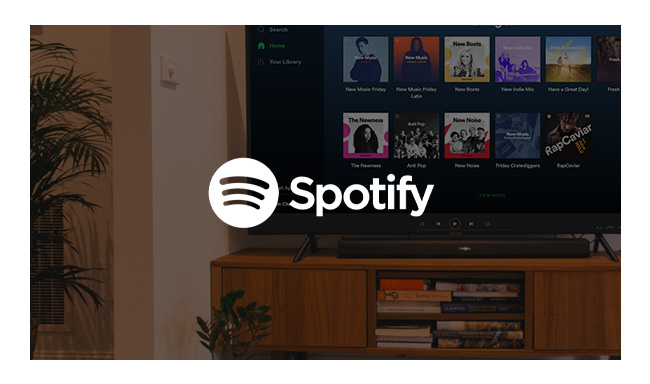 spotify テレビ に つなぐ