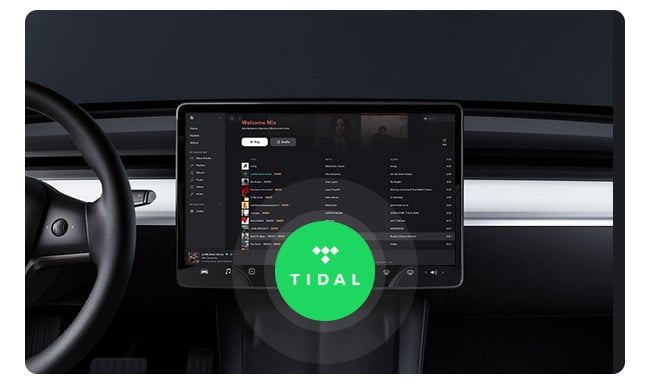 Play Tidal Music in Car