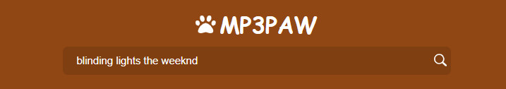 search music on MP3Paw