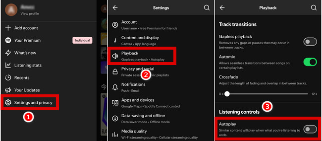 Turn off Spotify Autoplay on Mobile