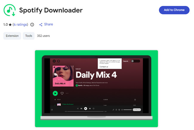 Spotify Downloader Chrome Extension