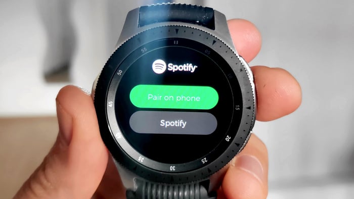 Spotify on Galaxy Watch