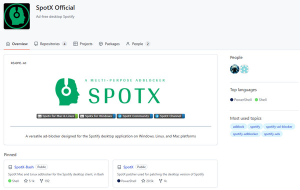 SpotX Spotify Ad Blocker