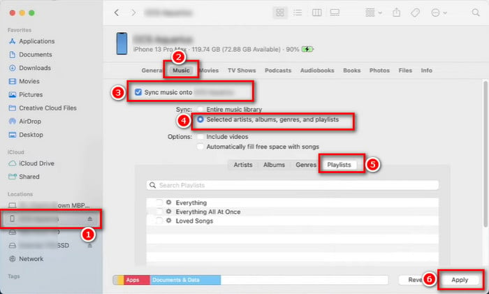 sync smart playlist to iphone or android phone