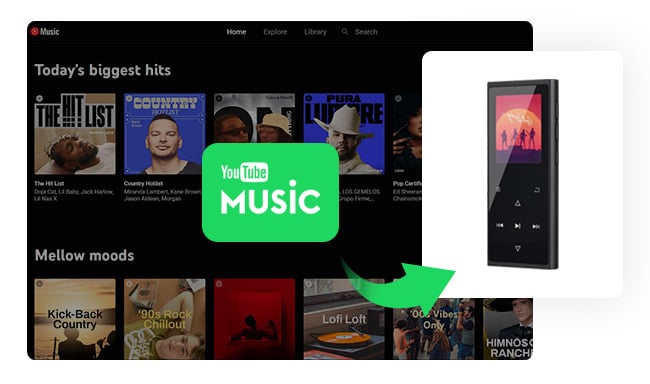Transfer YouTube Music to MP3 Player