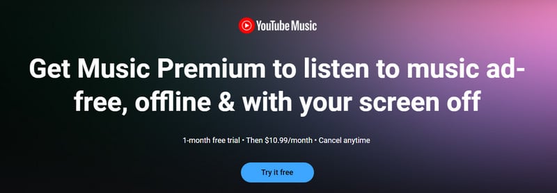 Upgrade to YouTube Music Premium