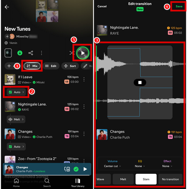 Use Spotify Mix on Mobile