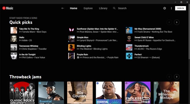 YouTube Music Desktop App