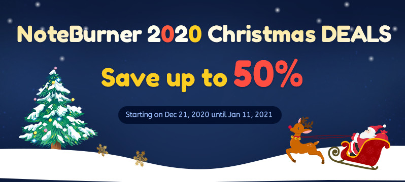 noteburner 2020 christmas sale