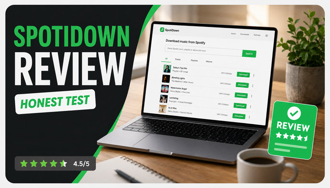 Spotidown Review & best Alternative