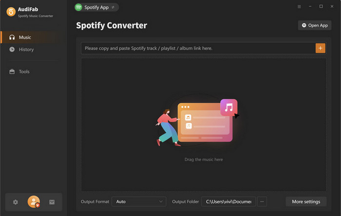 AudiFab spotify music converter