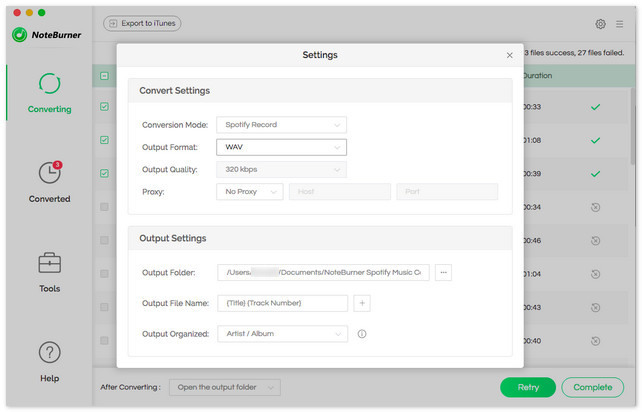 custom setting