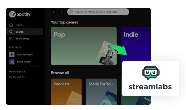 Add Tidal Music to Streamlabs OBS