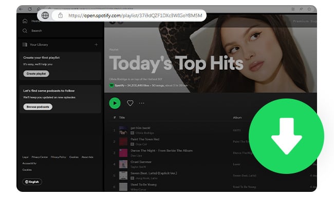 Descargador de música de Spotify a MP3 - Spotify Downloader