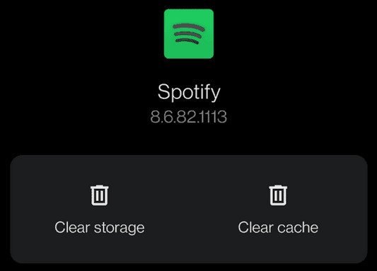 Clear Spotify Cache