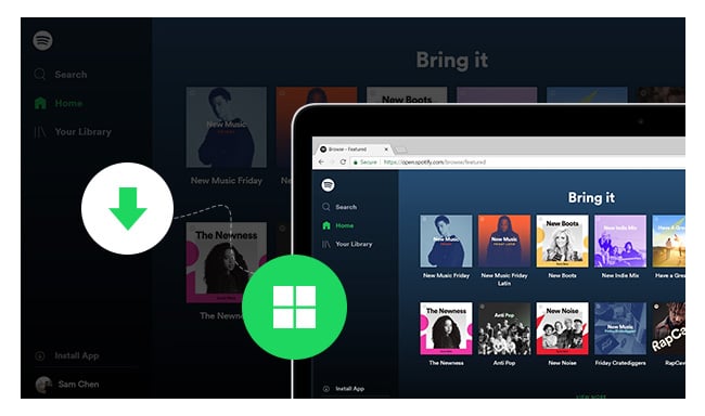 How to download spotify music to pc book layout design template free download