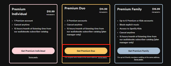 Get Premium Duo