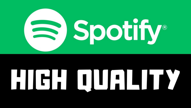 high quality spotify music