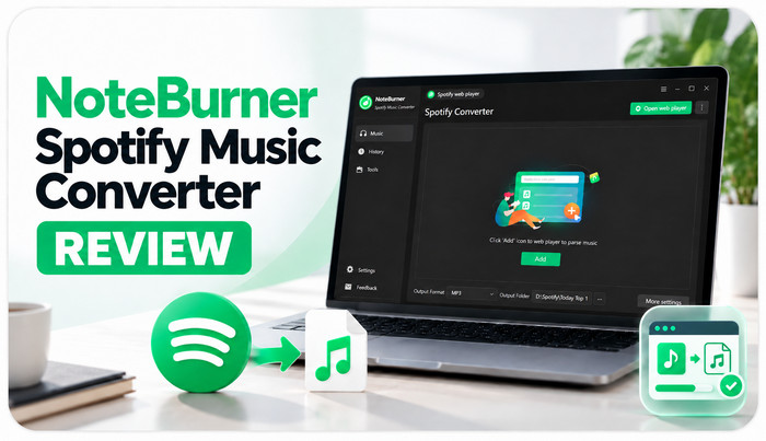 noteburner spotify music converter review