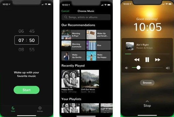 Alarm Clock for Spotify