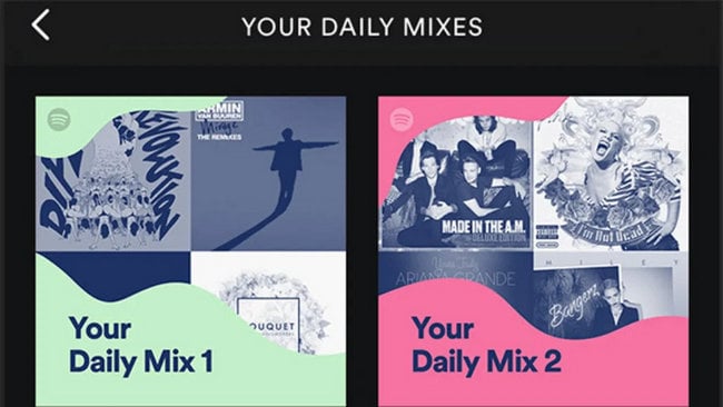 spotify daily mix