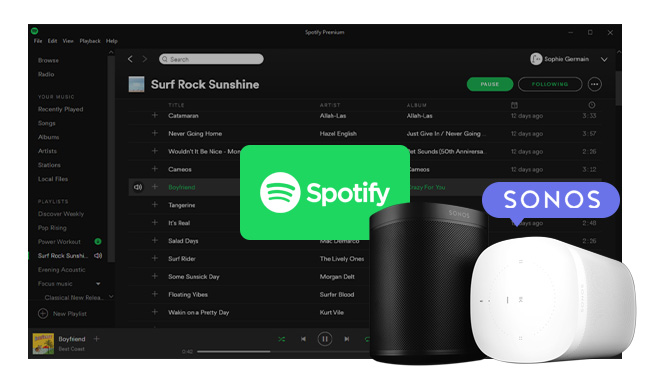 Afgang Bounce Udstyre How to Play Spotify Music on Sonos without Premium Account | NoteBurner