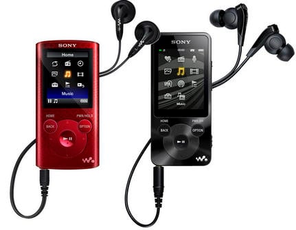 sony walkman music player with spotify