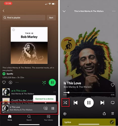 Spotify shuffle - Samsung Community