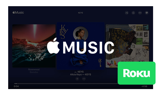 play apple music on roku