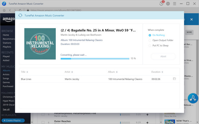 convert amazon music