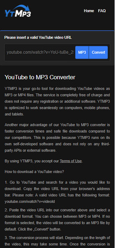ytmp3 online iphone