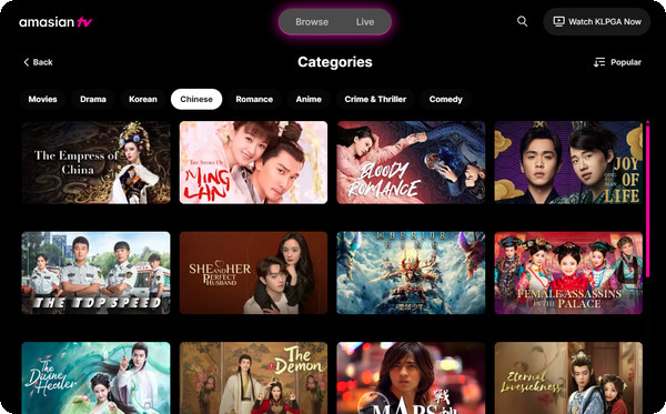 amasian free chinese drama online