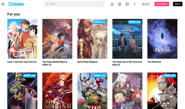 Bilibili Anime Streaming