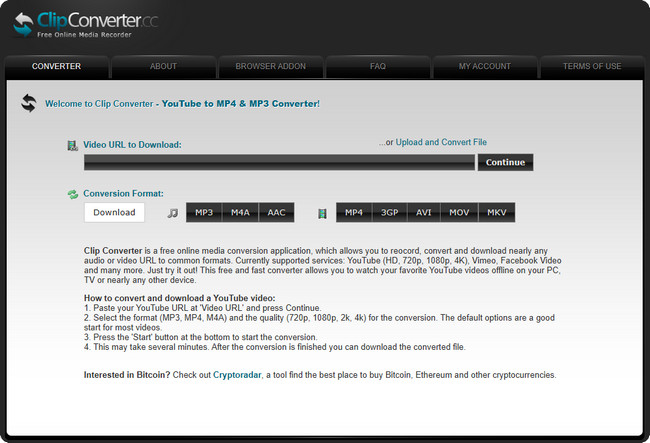clipconverter MP4 movie recorder