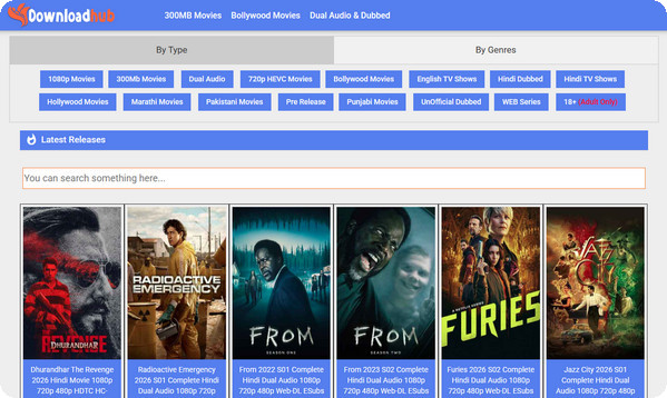 DownloadHub download Hindi movies free