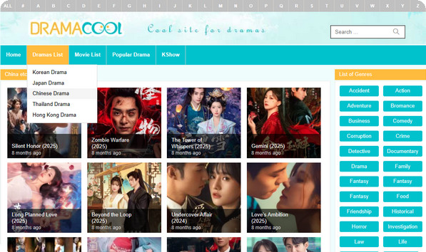 watch chinese drama on dramacool online free