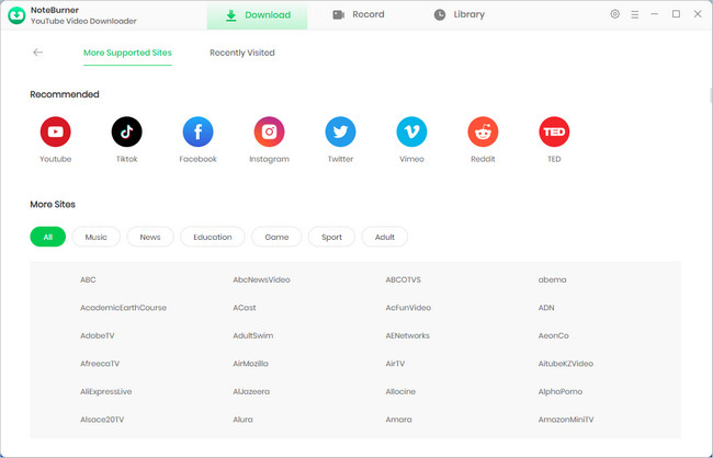 more websites